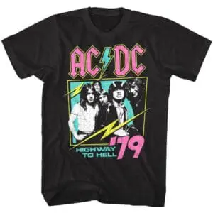 ACDC Neon Highway to Hell T-Shirt
