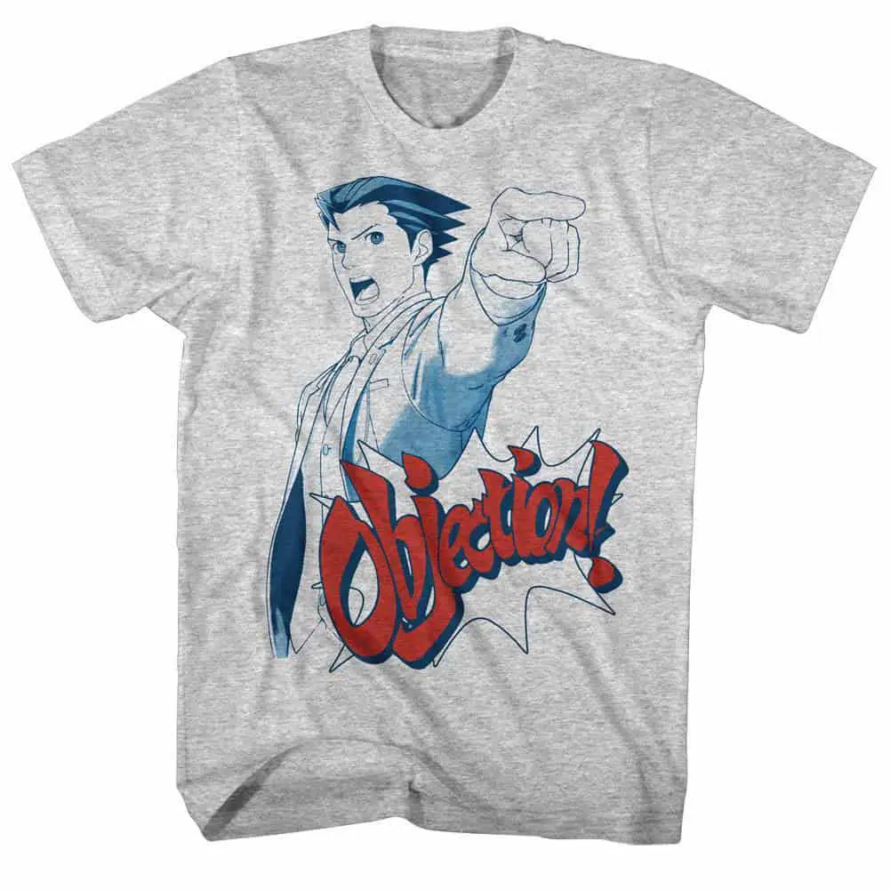 Ace Attorney Phoenix Wright Objection T-Shirt