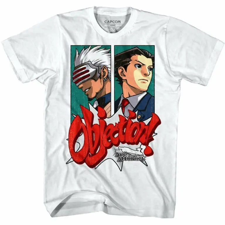 Ace Attorney Godot Objection T-Shirt