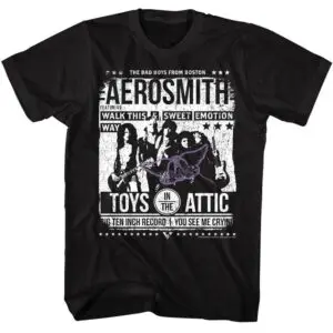 Aerosmith Toys Attic T-Shirt