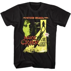 Alice Cooper Psycho Drama T-Shirt