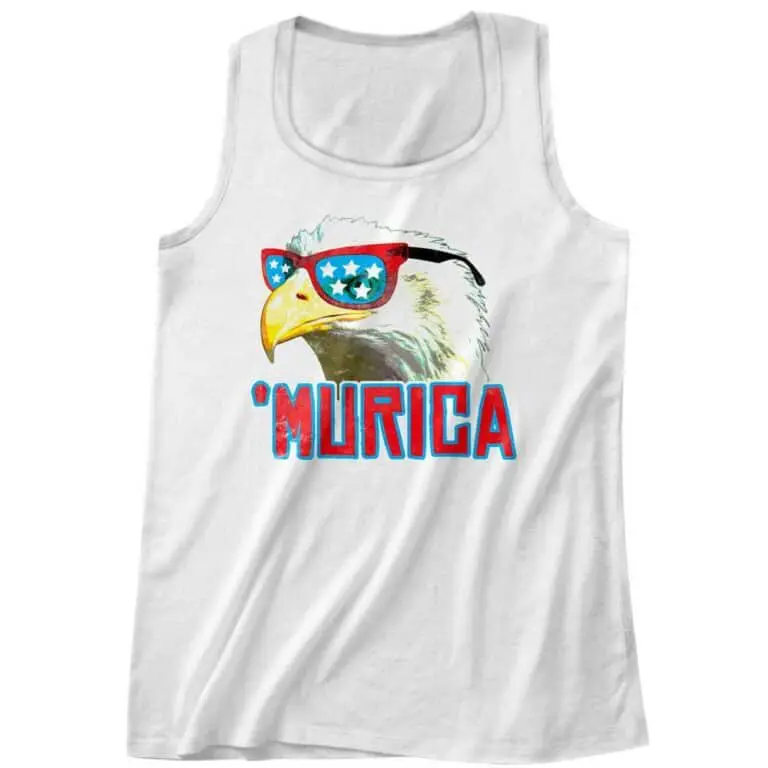 American Society MURICA Bald Eagle Tank Top