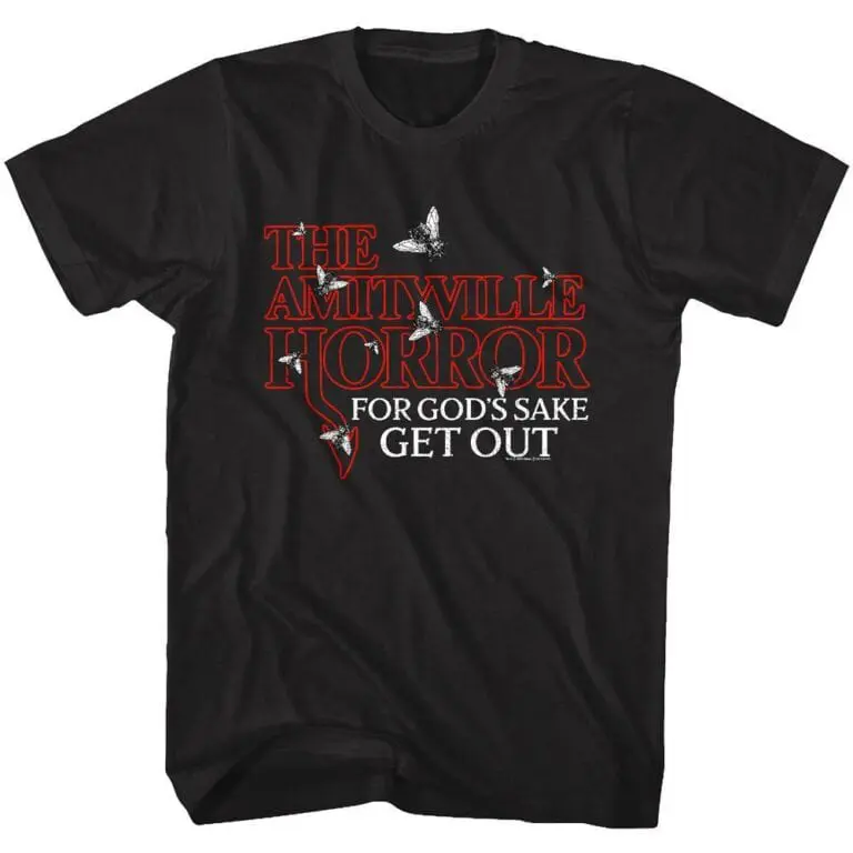 Amityville Horror Flies Get Out Men’s T Shirt