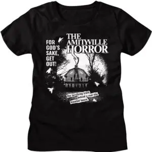 Amityville Horror Terrifying Truth Real-Life Haunted House Women’s T Shirt