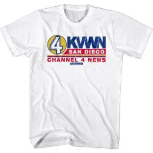 Anchorman-Mens-Tshirt-KVWN-Channel-4-News-Movie-white-ANCR501