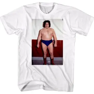 Andre the Giant Striking Photo Men’s T Shirt