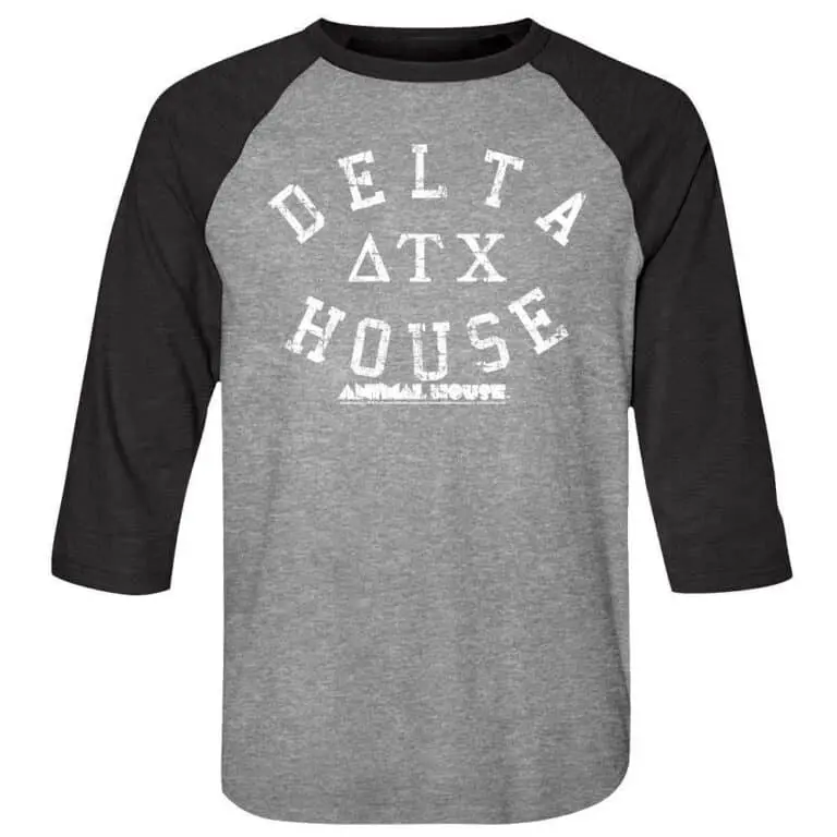 Animal House Delta Chi Fraternity Raglan Shirt
