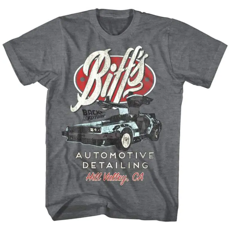 Back to The Future Biff's Automotive Detailing T-Shirt