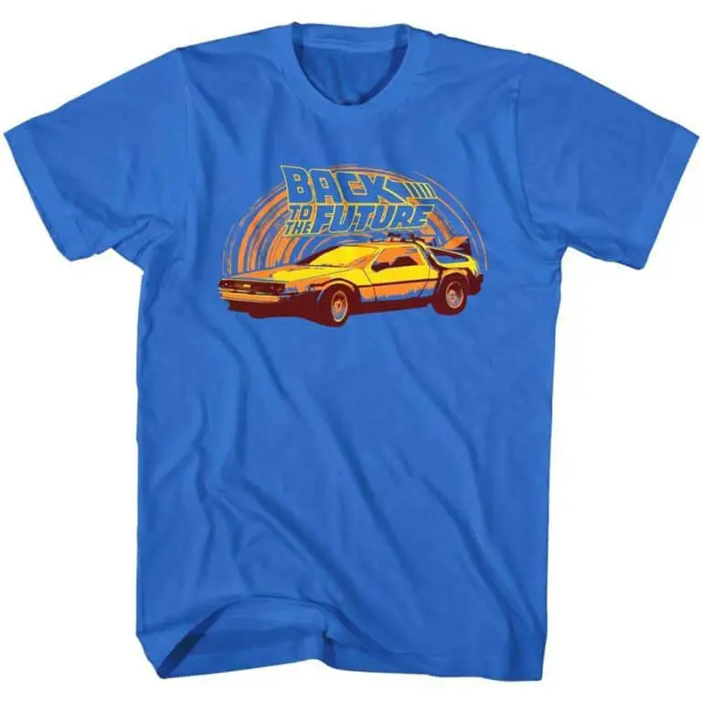Back to The Future Rusty Delorean T-Shirt