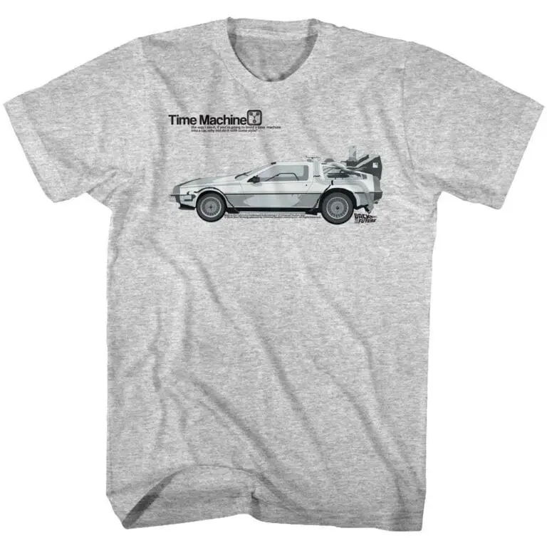 Back to The Future Car Manual T-Shirt