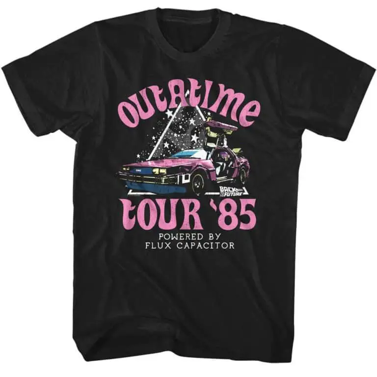 Back to The Future Outatime Tour 85 T-Shirt