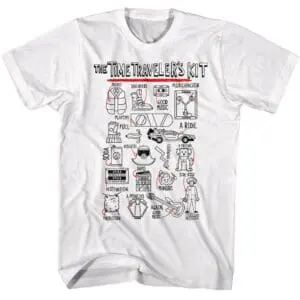 Back to The Future Time Traveller's Kit T-Shirt