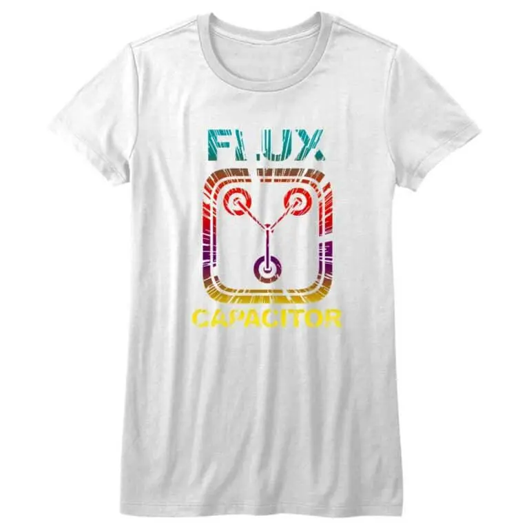 Back to The Future Rainbow Flux Capacitor T-Shirt