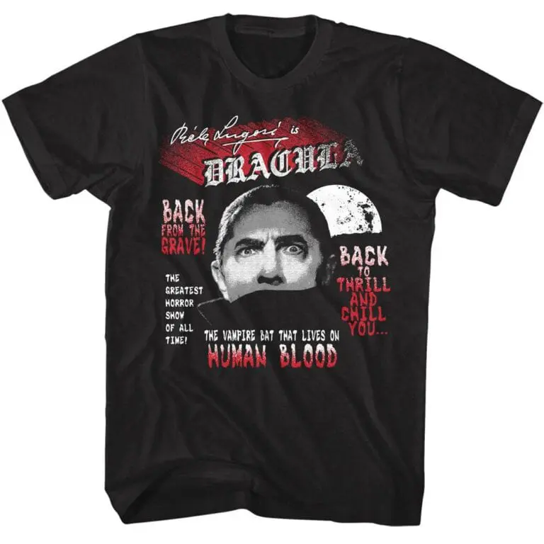 Bela Lugosi Dracula Back from the Grave Men’s T Shirt