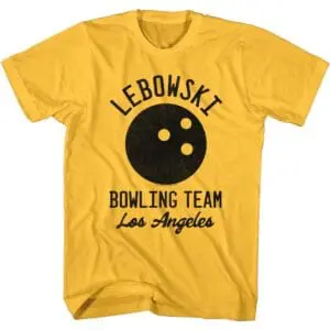Big Lebowski Bowling Team Los Angeles Men’s T Shirt