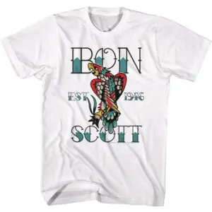 ACDC Bon Scott Tattoo T-Shirt