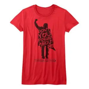Breakfast Club Forget Silhouette Women’s Red T Shirt