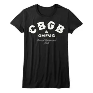 CBGB OMFUG Home of Underground Rock Women's T Shirt