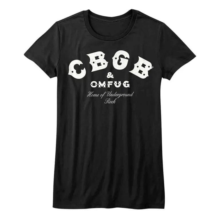 CBGB OMFUG Home of Underground Rock Women's T Shirt