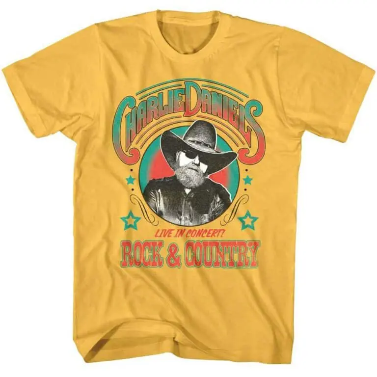 Charlie Daniels Band Rock Country T-Shirt