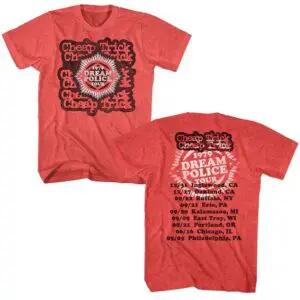 Cheap Trick Dream Police Tour T-Shirt