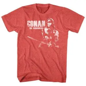 Conan the Barbarian Spilled Blood Red Men’s T Shirt