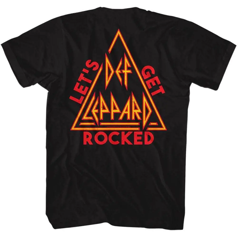 Def Leppard Adrenalize World Tour 1992 Men's T Shirt - Image 4