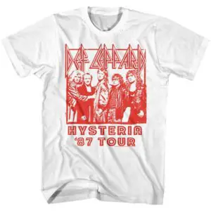 Def Leppard Hysteria Tour T-Shirt