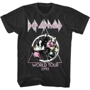 Def Leppard Adrenalize World Tour Shirt