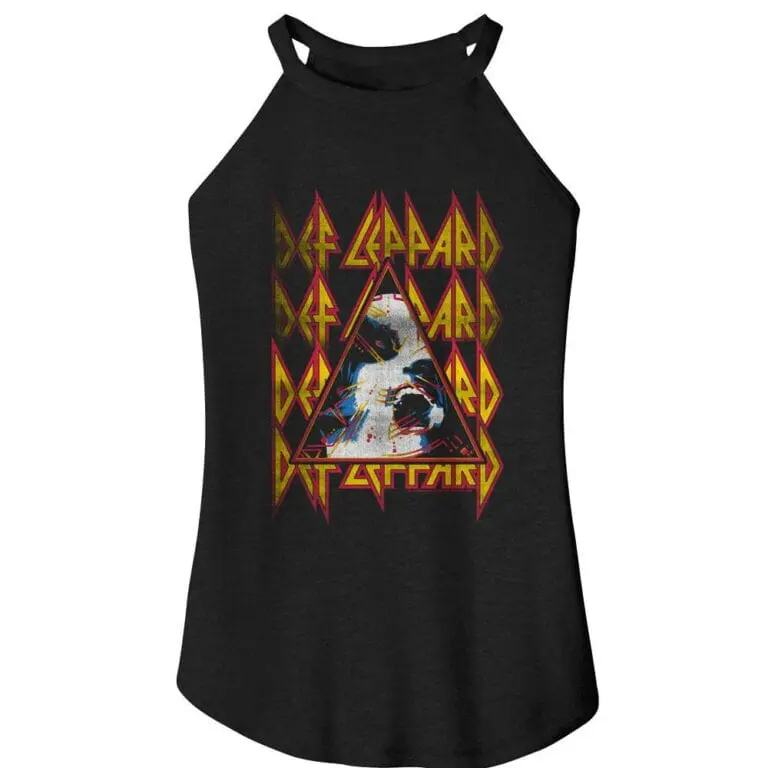 Def Leppard Hysteria Face Tanktop