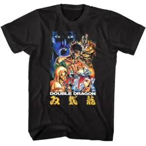 Double Dragon Arcade Flyer Men's T Shirt