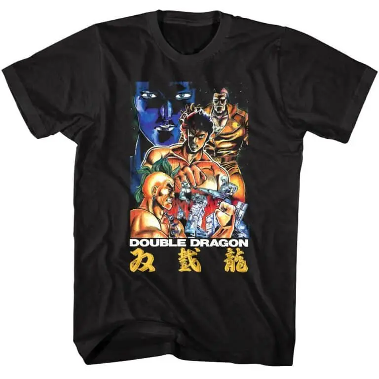 Double Dragon Arcade Flyer Men's T Shirt