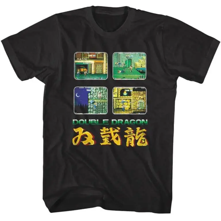 Double Dragon Screenshots Men's T Shirt