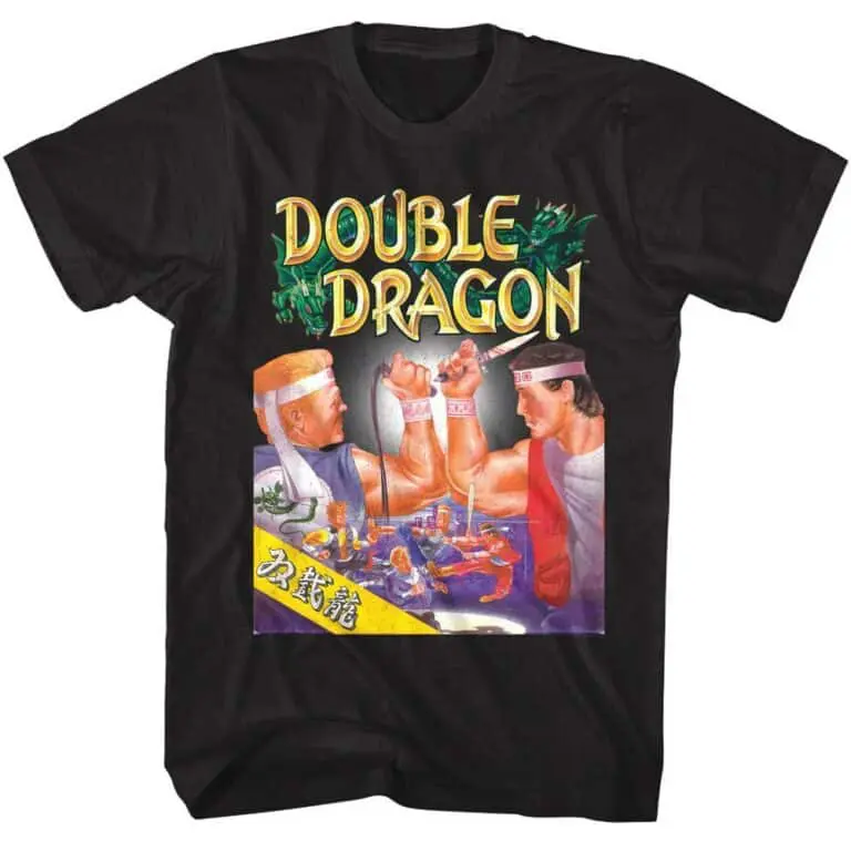 Double Dragon Original Game Cover Men's T Shirt