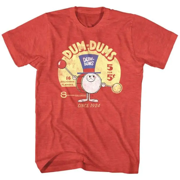 Dum Dums Spangler Drum Man Men’s T Shirt