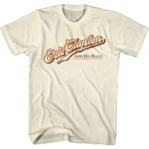 Eric Clapton & Band North America Tour 1979 Men’s T Shirt