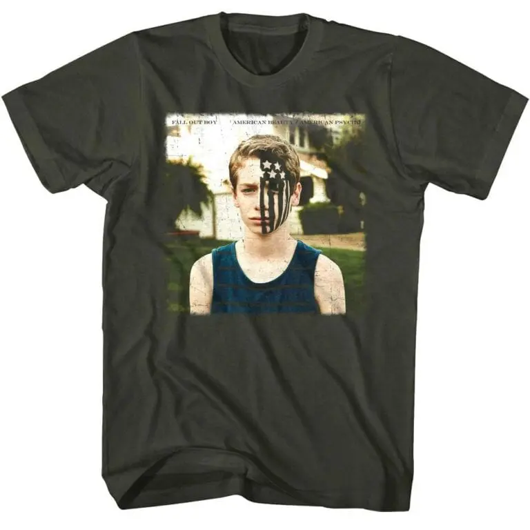 Fall Out Boy American Beauty / Psycho Album Men’s T Shirt