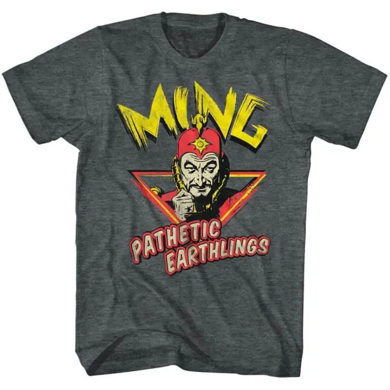 Ming the Merciless Pathetic Earthlings Men's T Shirt