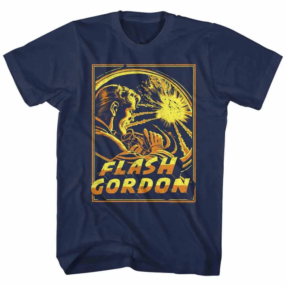 Flash Gordon Planetary Explosion Men’s T Shirt