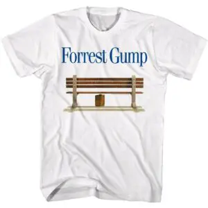 Forrest Gump Bus Bench T-Shirt