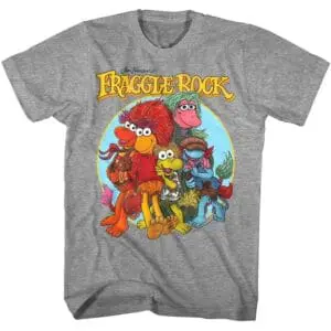 Fraggle Rock Sketch Squad Men’s T Shirt
