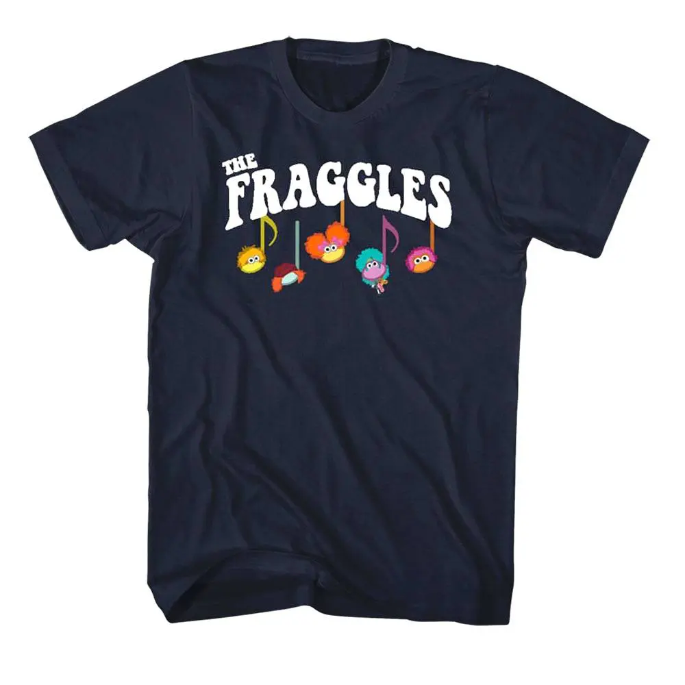 Fraggle Rock Musical Notes Men's T Shirt - Image 3