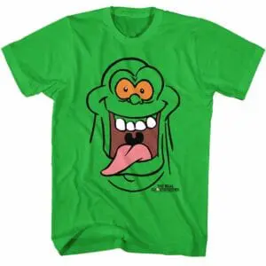 Ghostbusters Slimer Face Men’s T Shirt