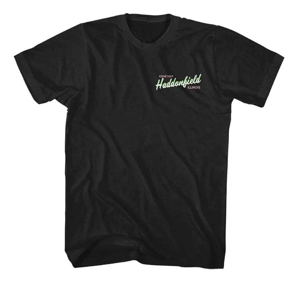 Halloween Visit Haddonfield Illinois Men's T Shirt - Image 3