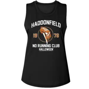 Halloween Haddonfield No Running Club Women's Tank