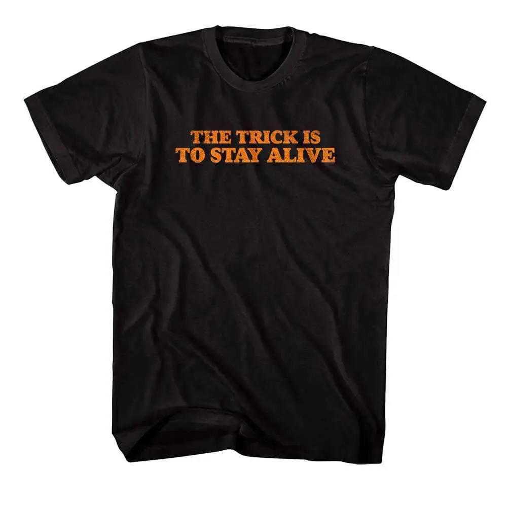 Halloween Trick is to Stay Alive Men's T Shirt - Image 3