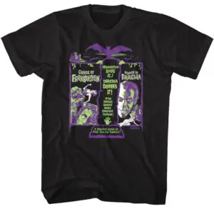 Hammer Horror Double Dose of Thrills Men’s T Shirt