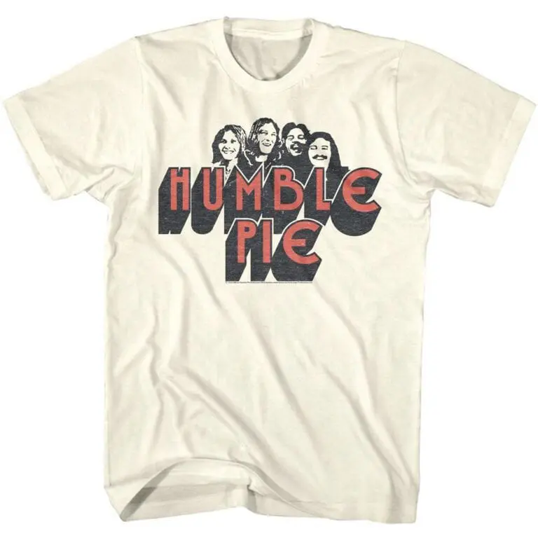 Humble Pie Band Faces Men’s T Shirt