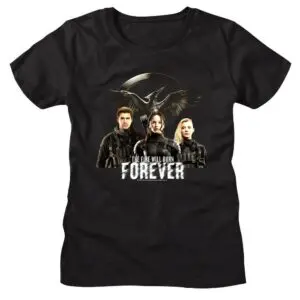 Hunger Games Katniss Gale & Glimmer Forever Women’s T Shirt