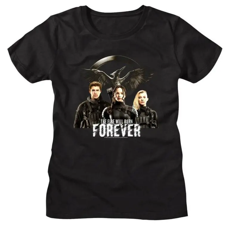 Hunger Games Katniss Gale & Glimmer Forever Women’s T Shirt